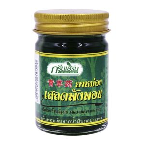 Dầu Cù Là Thơm Chữa Côn Trùng Cắn Green Herb Clinacanthus Nuthans Balm 50g Thái Lan